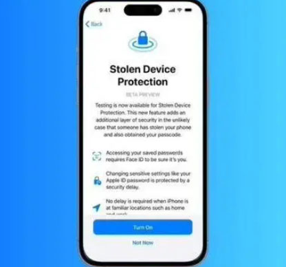 延庆苹果授权维修店分享被盗设备保护功能开启方法 