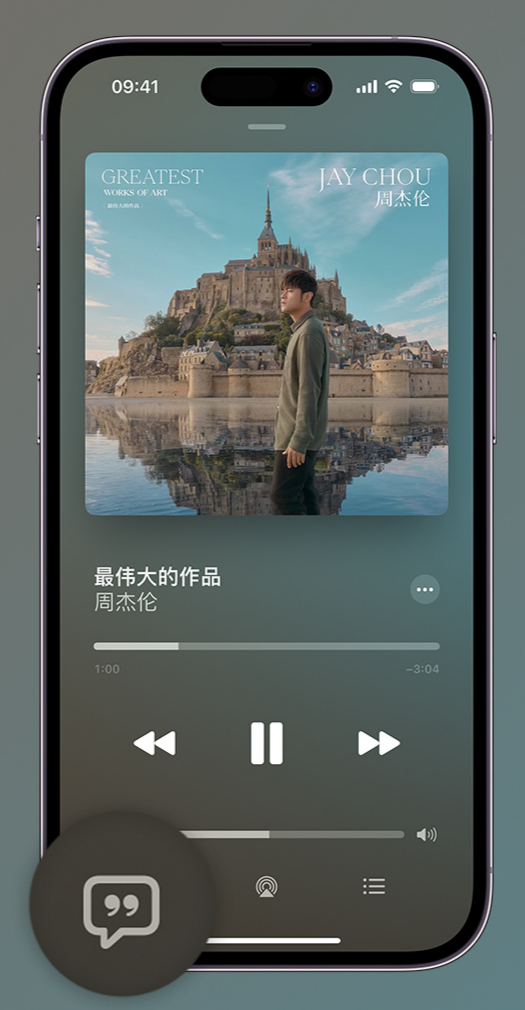 延庆iphone维修分享如何在iPhone上使用Apple Music全新唱歌功能 